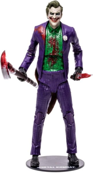 Figurine articulée Mc Farlane Mortal Kombat : Bloody Joker [19cm]