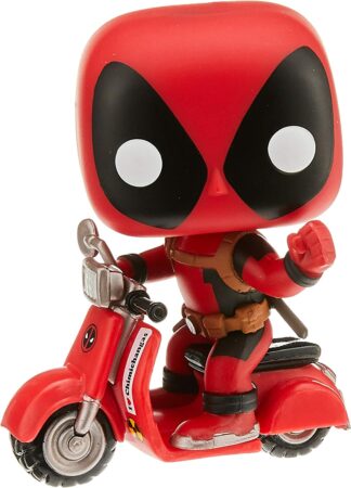 Figurine Funko Pop! Marvel Deadpool : Deadpool sur son scooter [45]