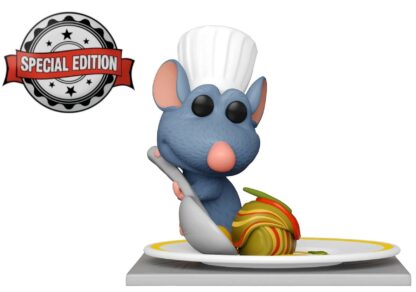 Figurine Funko Pop! Megasize Exclusive Deluxe Disney Ratatouille : Remy faisant sa ratatouille [1209]