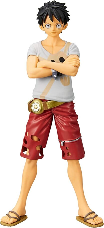 Figurine Banpresto One Piece : Luffy debout les bras croisés [16cm]