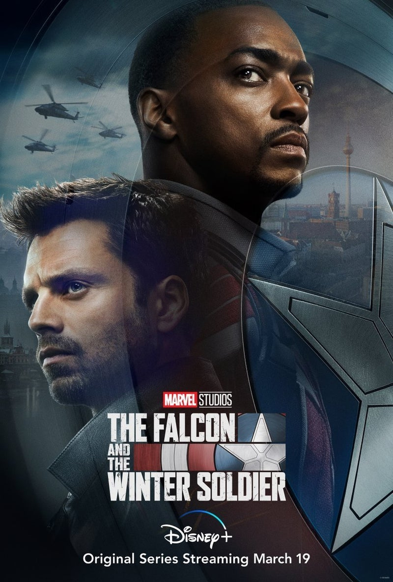 Affiche Le Falcon et le soldat de l'hiver MCU