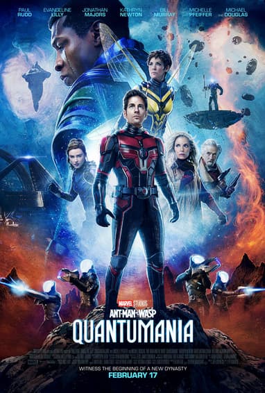 Affiche film Ant-Man et la guêpe : Quantumania Marvel