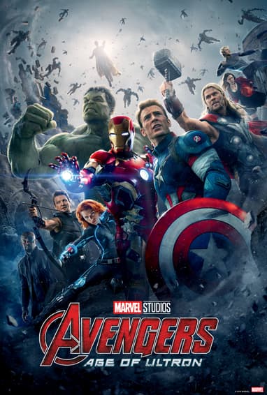 Affiche film Avengers l'ère d'Ultron Marvel