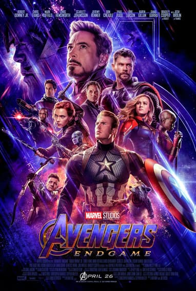 Affiche film Avengers Endgame Marvel
