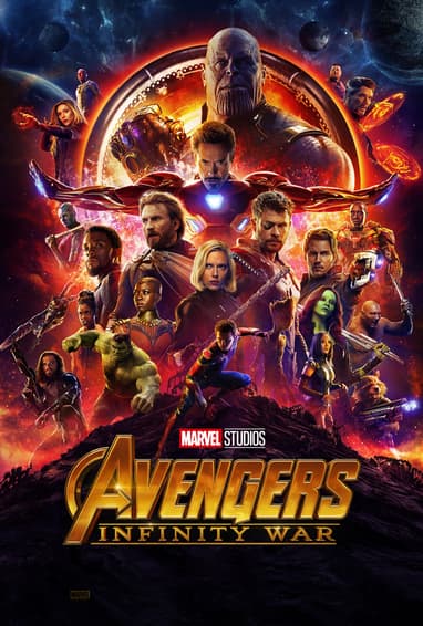 Affiche film Avengers Infinity War Marvel