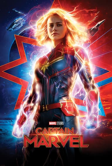 Affiche film Captain Marvel