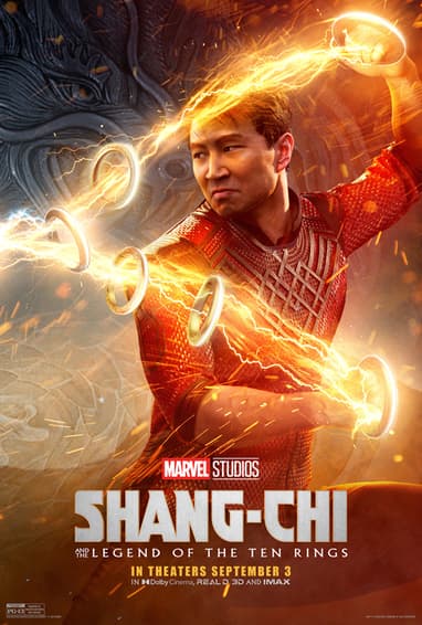 Affiche film Shang-Chi et la légende des dix anneaux - Marvel