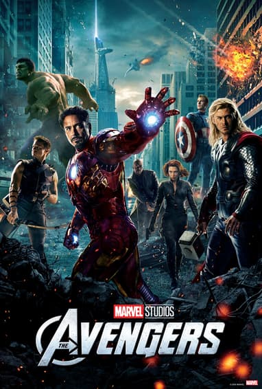 Affiche film Avengers Marvel
