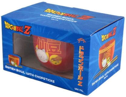 Packaging bol ramen avec baguettes just funky dragon ball red cat