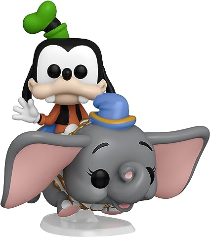 Figurine Funko POP Rides [Super Deluxe] Disney : Dingo sur Dumbo attraction[105]