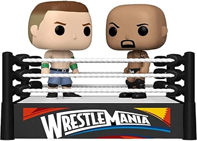 Figurine Funko POP! Moment WWE : John Cena Vs The Rock (2012)
