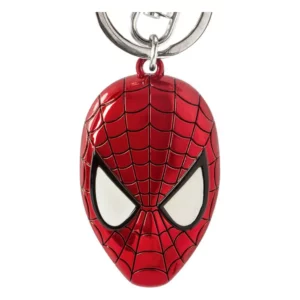 Porte-clés en métal Marvel : Masque de Spider-Man