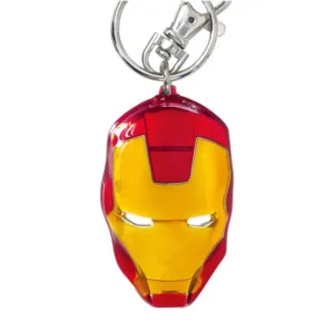 Porte-clés métal, Marvel : tête Iron Man