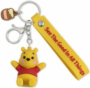 Porte-clés 3D Disney Winnie l’ourson : Winnie