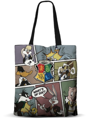 Tote Bag Premium (Limited Edition) Edition Spéciale 100 ans Warner : Harry Potter X Looney Tunes [40×33]