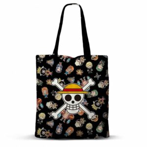 Tote Bag Premium One Piece : Mugiwara (l’équipage de Chapeau de paille) [40×33]