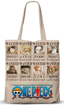 Tote Bag Premium (Limited Edition) One Piece : Wanted [40×33]