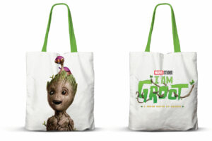 Tote Bag Premium (Limited Edition) Marvel : I am Groot [40×33]