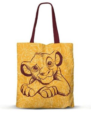 Tote Bag Premium (Limited Edition) Disney Le Roi Lion : Simba [40×33]