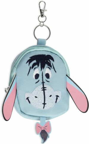 Porte-clés Portemonnaie “Backpack” Disney Winnie l’ourson : Bourriquet  [Dimensions 14 x 13cm]