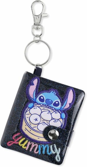 Porte-clés Mini Notebook Disney Lilo & Stitch : Stitch Yummy [Dimensions 7 x 6cm]