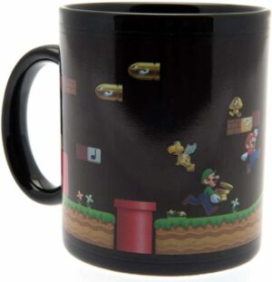 Mug céramique thermoréactif Super Mario : Gold Coin Rush [315 ml]