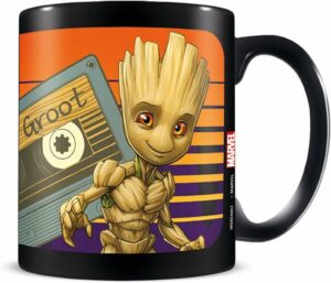 Mug céramique 315 ml en boîte cadeau Marvel les guardiens de la galaxie : Groot Sunset