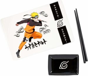 Set à Sushi en céramique Naruto : Uzumaki Naruto