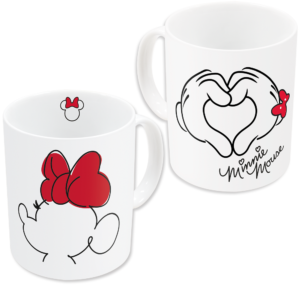 Mug Disney : Minnie [Boite cadeau, Matériau : Céramique, contenance : 325ml]