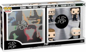 Funko POP! Album [Deluxe] U2 : Bono + The Edge + Larry Mullen Jr + Adam Clayton [46]