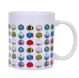 Mug céramique en boîte cadeau Pokemon : Pokéballs  [325 ml]