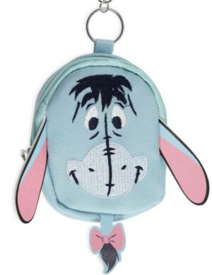 Porte-clés Portemonnaie « Backpack » Disney Winnie l’ourson : Bourriquet  [Dimensions 14 x 13cm]