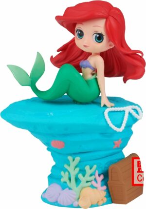 Figurine Banpresto Q Posket Stories Disney Characters : Ariel [Mermaid Style] (Ver.A) (9cm)