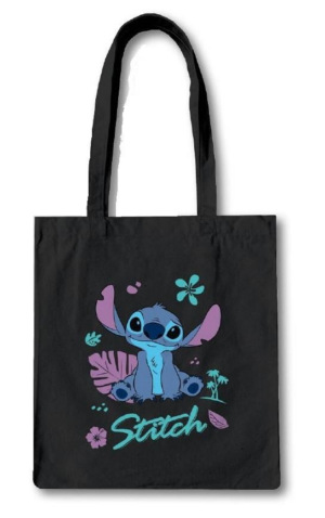 Tote Bag Isotherme Disney Lilo & Stitch : Stitch Flower [39x37cm, Polyester]