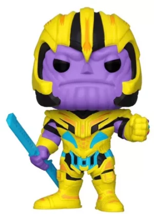 Figurine Pop! [Exclusive] Marvel : Thanos (Blacklight) [909]