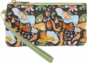 Pochette Zippée Loungefly Disney Le Roi Lion 30ème annibersaire [Nylon, Longueur 21 cm]