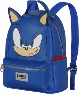 Sac à dos urbain en Similicuir Heady Sonic : Sonic (24,5x29x15cm)