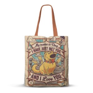 Tote Bag Disney Pixar Là-Haut : Dug [40x33cm]