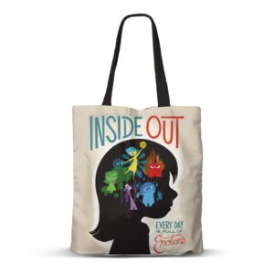 Tote Bag Disney Pixar Vice-Versa 2 : “Every Day is full of emotions” [40x33cm]