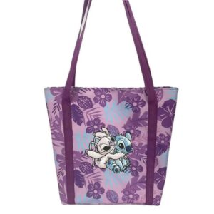 Sac multi- usages Disney Lilo & Stitch : Design exclusif “Stitch & Angel” (40x40x7cm)