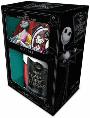 Gift Box L’étrange Noël de Mr. Jack : Set composé de 1 Mug + 1 sous tasse + 1 porte-clés