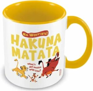 Mug céramique 315 ml en boîte cadeau Disney Le Roi Lion : Hakuna Matata