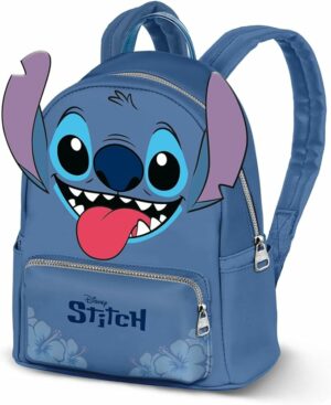 Sac à dos urbain en Similicuir Heady Disney Lilo et Stitch : Stitch (tete) (24,5x29x15)