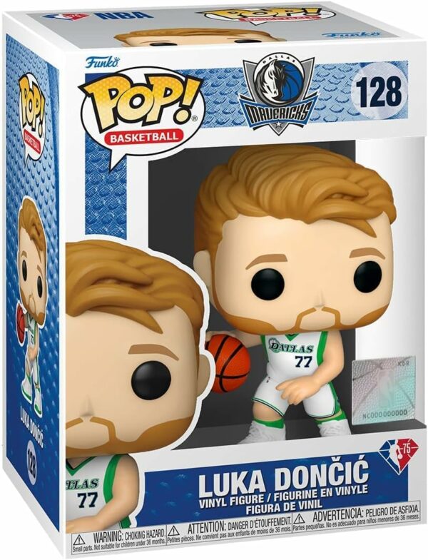 Figurine Funko Pop NBA : Luka Doncic [128] – Image 2