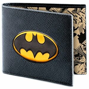 Portefeuille en Similicuir Batman [12cm x 12cm x 2cm]