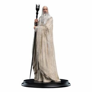 Statuette Le Seigneur des Anneaux : Saruman the White Wizard (Classic Series) 33 cm