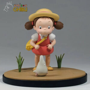 Statuette résine Mon Voisin Totoro :  Mei et petit Totoro 14 cm