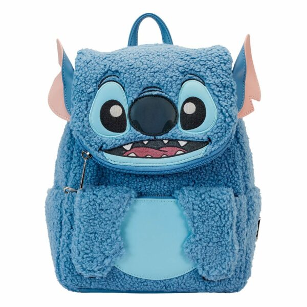 Sac à dos Plush Loungefly Disney Lilo et Stitch : Stitch (H25xL23xL12cm) – Image 2