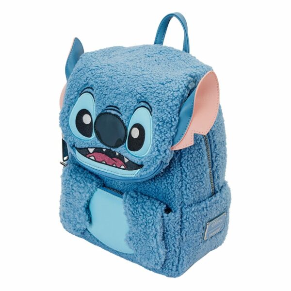 Sac à dos Plush Loungefly Disney Lilo et Stitch : Stitch (H25xL23xL12cm) – Image 4