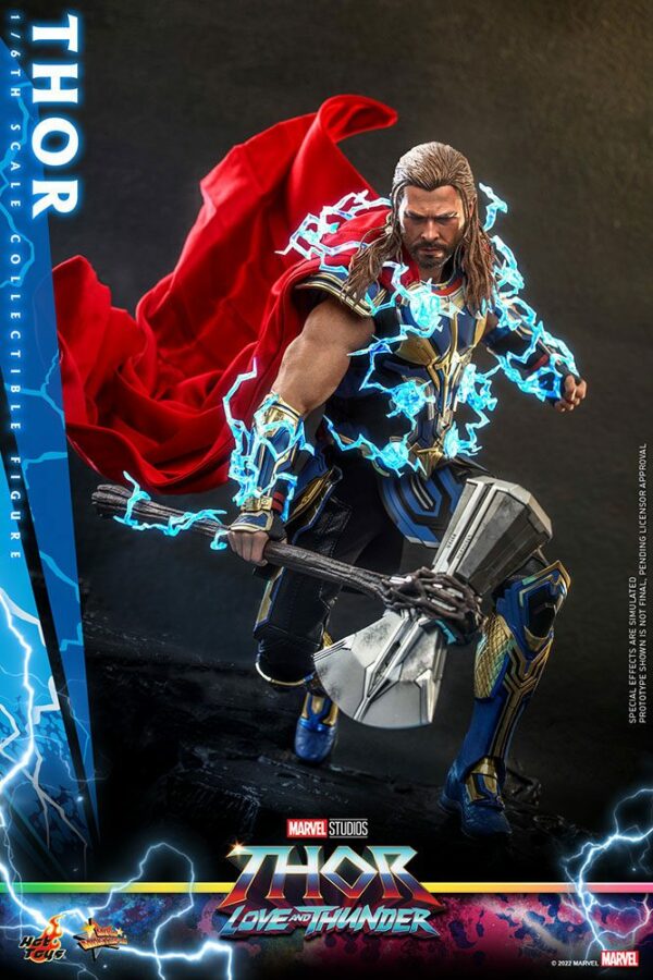 Figurine articulée Marvel [Love and Thunder Masterpiece figurine] : Thor (32 cm ) – Image 3